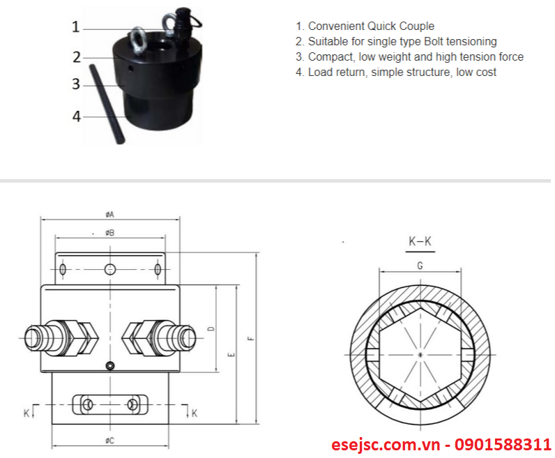  xiết đai ốc đa năng Belium BHT-ST