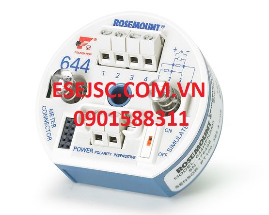 Bộ chuyển đổi nhiệt độ Rosemount 644 Bộ chuyển đổi nhiệt độ Rosemount 644