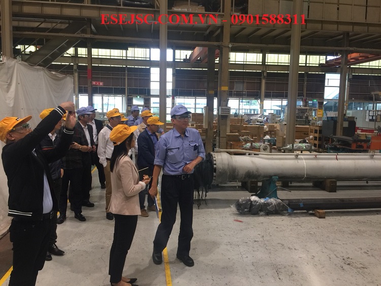 Công ty ESE dẫn khách hàng đến nhà máy Parker tại Nhật